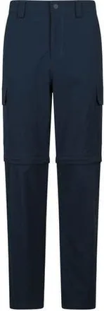 Mountain Warehouse Delta Stretch Zip-Off Regular Cargo Pants in Navy at Nordstrom, Size 32