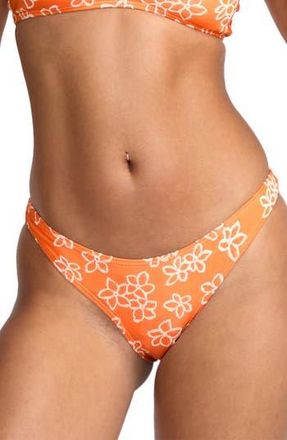 Billabong x Josie Have it All Hike Bikini Bottoms in Orange Pop at Nordstrom Rack, Size Large
