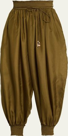 Zimmermann Mahon Silk Harem Pants