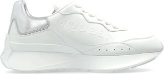 Alexander McQueen Alexander McQueen, Sneakers, female, White, Size: 10 1/2 US Sports shoes with logo