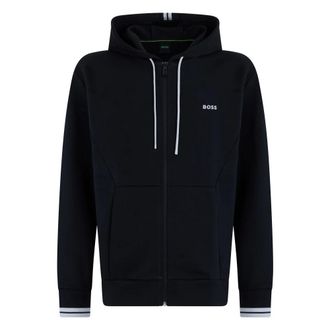 HUGO BOSS Hombre, Sudaderas, Negro, Talla: XL