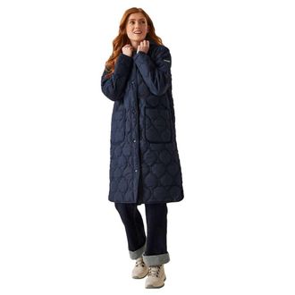 Regatta Womens Jaycee II Longline Padded Jacket - Navy - 18