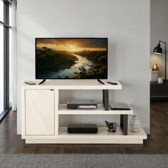 Seconique Turin TV Stand in Light Oak