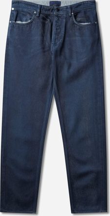 Stone Island Men s Hand Sprayed Reflective Light Bull Denim-TC Jeans Slate Blue