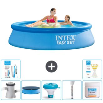 Intex Piscina Easy Set Redonda - 244x61 Cm - 8-piezas S22399