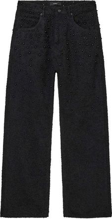 Purple P018 Textured Pearl - Heren - Regular Fit Jeans - Zwart - W32 - Katoen - Jeans