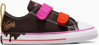 Converse (TD) Converse x Wonka Chuck Taylor All Star Easy On Low Top Brown A08157C