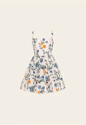 Agua Bendita Lima mini Brisa Mini Dress in Ivory at Nordstrom, Size X-Small