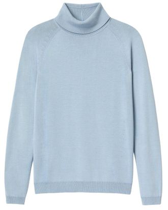 Lafayette 148 New York Raglan Sleeve Turtleneck Sweater
