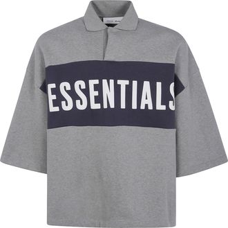 Fear of God Sweater Panelled Crop Polo