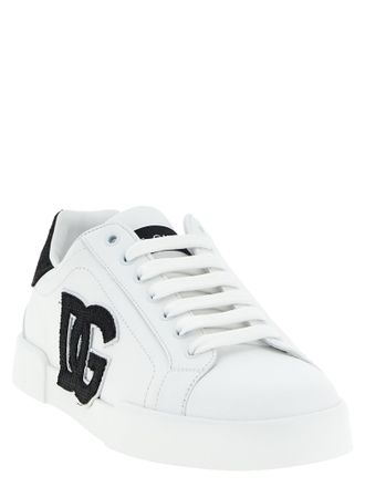 Dolce & Gabbana Portofino Light Strobel Sneaker - White