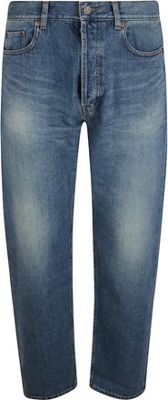 Saint Laurent Slim-fit Jeans - Heren - Regular Fit Jeans - Blauw - W30 - Jeans
