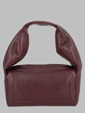 Maison Margiela Unisex Handbag Box East West Small Leather Bordeaux Handbags Hand Bags