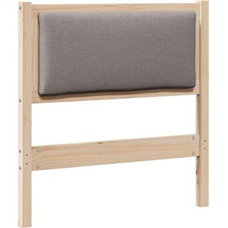 vidaXL Headboard Other Brown 75 cm Solid pine wood vidaXL