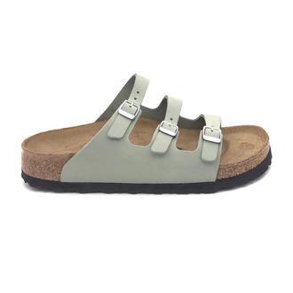 Birkenstock Sliders, female, Green, Size: 9 US Florida