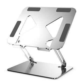 No Brand Soporte Plegable Para Port&aacute;til: Soporte Ergon&oacute;mico De Altura Ajustable Para Ordenador De Escritorio, Soporte Met&aacute;lico Plegable Para Port&aacute;til, Soporte 