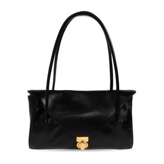 Marni Tassen, Dames, Zwart, ONE Size, Katoen, East West Schoudertas