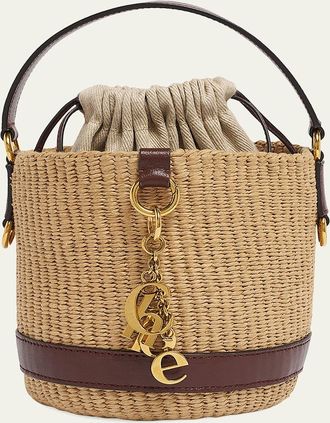 Chlo&eacute; Charms Hand-Woven Basket Bag