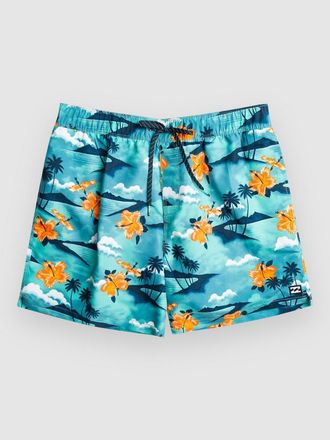 Billabong Island 16 Lb Boardshorts blauw