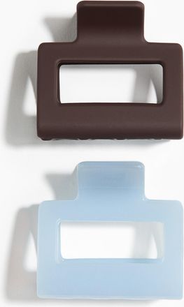 H&M 2er-Pack Haarklammern - Brown
