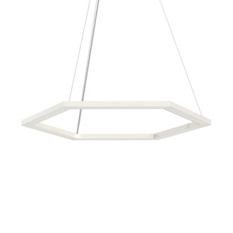 Lumicom Esagono L&aacute;mpara De Techo &Oslash;60 Monocolor Brillo