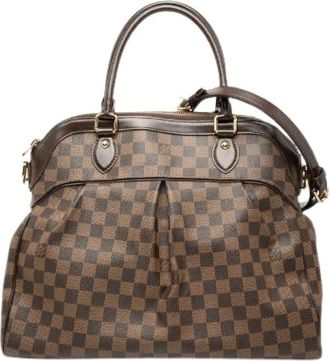 Louis Vuitton Pre-owned Handbags, female, Brown, Size: ONE SIZE Pre-owned Vintage Plastic Handbag