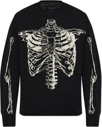 AllSaints Uomo, Maglie, Nero, L, new