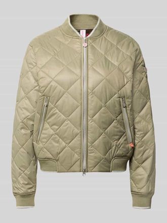 Frieda & Freddies Steppjacke mit Zweiwege-Rei&szlig;verschluss Modell BOY in Khaki, Gr&ouml;&szlig;e 34