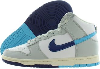 Nike Nike W Dunk Low Unisex Adult Basketball Shoes, White Summit Baltic Blue, 9 UK