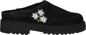 Diemme Maggiore Slippers - Dames - Pantoffels - Zwart - 40 EU - Leer - Schoenen