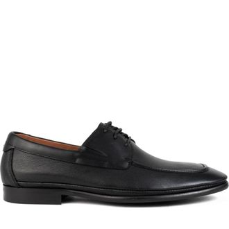 Sergio Moretti Formele Zakelijke Schoenen - Heren - Veterschoenen - Zwart - 43 EU - Leer - Schoenen