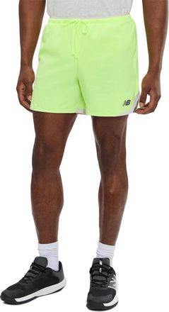 New Balance RC Essential Shorts Men Afterglow 5 Inseam Performance MOT45