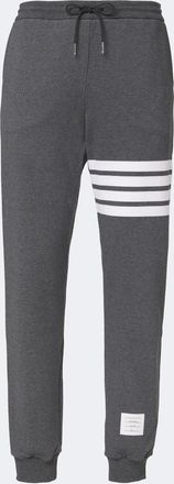 Thom Browne 4-Bar cotton jersey sweatpants
