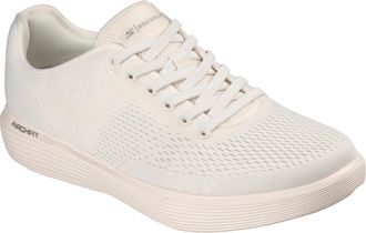Skechers Mens Go Walk Commuter Madrid Sneaker, Off-white, 12.5