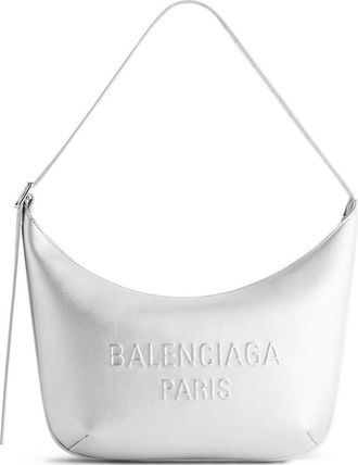 Balenciaga (WMNS) Balenciaga Mary-kate Sling Bag Metallized Silver 7717332AAKE8110