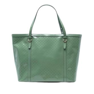 Gucci Pre-owned Tote Bags, female, Green, Size: ONE SIZE Pre-owned Leather Tote