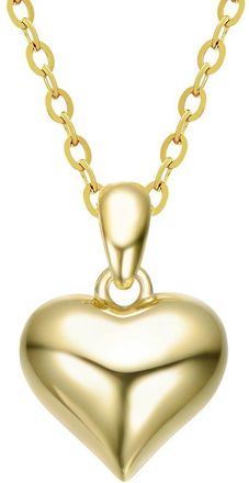 Rachel Glauber 14K Plated Pendant Necklace