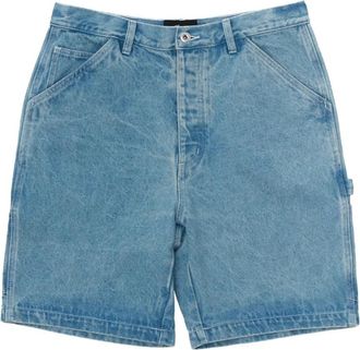 Deus Stoere denim shorts met handige details - Heren - Denim shorts - Blauw - W30 - Denim - Korte Broeken