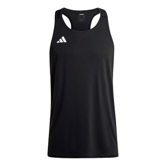 adidas Adizero Essentials Running Singlet Asia Sizing Black IM8586