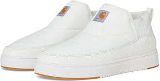 Carhartt Work in Progress Detroit Canvas Mid Slip-On Mens Work Lace-up Boots White : 11.5 D - Medium