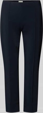 Seductive Caprihose mit L&auml;ngsn&auml;hten Modell CAPRI in Marine, Gr&ouml;&szlig;e 32