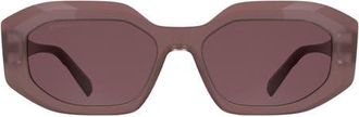 Kendra Scott Danielle 53mm Sunglasses in Rose at Nordstrom