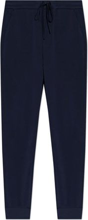 Hanro Heren, Broeken, Blauw, Maat: S Katoen