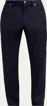 Brioni Mens Wool Slim-Fit Jeans