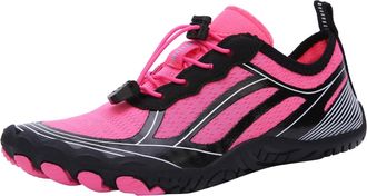 Generic 2026 Running Shoes for Women Sporting Slip On Mesh Working Lightweight (5.5) Hot Pink