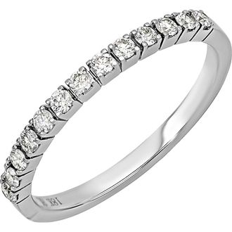 Bony Levy Audrey Diamond Stacking Ring in 18K White Gold at Nordstrom Rack, Size 6.5