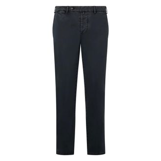 Moorer Uomo, Pantaloni, Blu, M, new