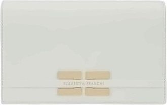 Elisabetta Franchi Leather Effect Chain Shoulder Bag