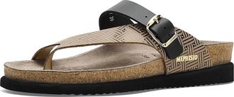Mephisto Womens Helen Sandals In Mix Black