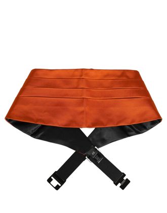 Dolce & Gabbana Silk Belt - Orange